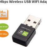 Mini Adaptador De Red USB 2.0 Inalambrico WiFi 802.11Ac