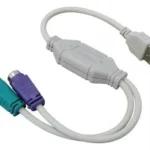 Cable Adaptador 0.4M USB A Ps2 Para Raton Mouse Y Teclado .