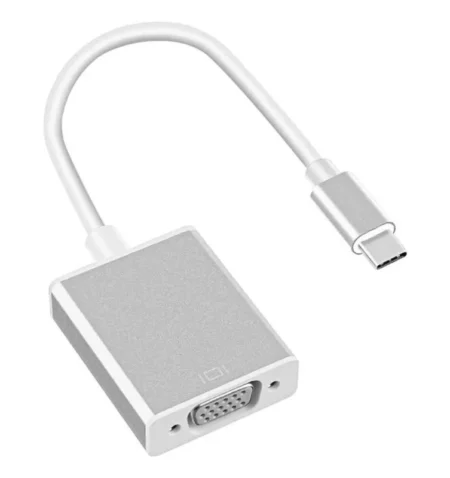 ADAPTADOR USB C A VGA 1080P CONVERTIDOR USB TIPO C A VGA