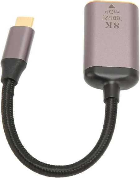 Cable Adaptador 1M USB-C A Mini Displayport 4K60 Negro