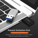 Adaptador USB-A Macho A USB-C Hembra - Conversor A Tipo C