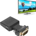 Adaptador De Video HP HDMI Macho A VGA Hembra 1Yw