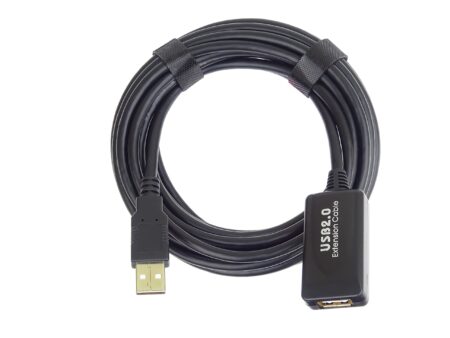 Cable USB 2.0 De Extension Alargador Activo De 5M M A H .