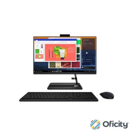 AIO Lenovo Ideacentre 3 22Ada6 21.5″ Athlon Silver 3050U 2.3Ghz/4Gb/1Tb/Win 11 Home/Color Negro, F0G6008Yld