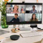 Altavoz Portatil Con Microfono Jabra 2740-209 40 Uc/Alambrico/USB-A/USB-C/Gris Oscuro
