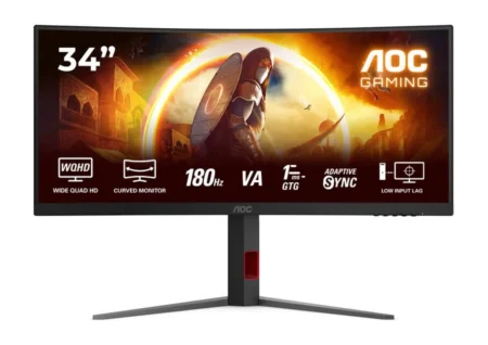 AOC Prof Monitor Curve 34Ni 3440 X 1440180 Hz