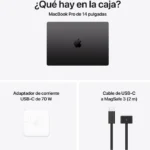 Apple MacBook Pro 16" M5 Max - CPU 16-Core, GPU 40-Core, 36GB RAM, 2TB SSD - Negro Espacial (Teclado Español)