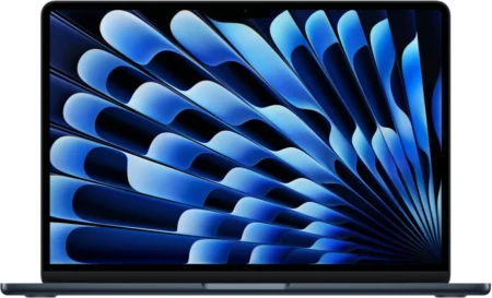 MacBook Air 13-inch: Apple M5 chip with 10-core CPU and 10-core GPU, 24GB, 1TB SSD – Midnight