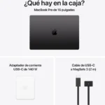Apple MacBook Pro 16" M5 Pro - CPU 14-Core, GPU 20-Core, 24GB RAM, 1TB SSD - Negro Espacial (Teclado Español)