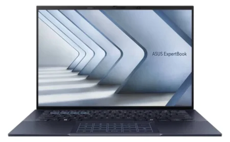 Laptop ASUS B9403Cvar-C732G1T-P3 Expertbook B9 14″/Intel Core Ultra 7 150U/32Gb RAM/1Tb Ss/USB-C 3.2/HDMI/RJ45/2880X1800/Win 11 Pro/Negro