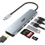 Hub Industrial USB 3.0 - 7 Puertos - Adaptador De Alimentacion