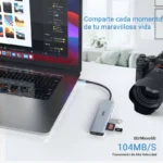 Hub Industrial USB 3.0 - 7 Puertos - Adaptador De Alimentacion