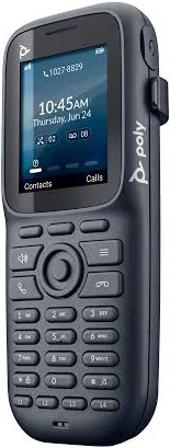 Telefono Inalambrico IP Polycom 84H76Aaaba/De 20 Lineas Azul Terminal Con Conexion Por Cable/Poly Rove B2 Por Separado