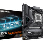 Tarjeta Madre Gigabyte ATX B850M Eagle Wf6E, DDR5, Am5, 256Gb, Para AMD
