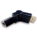 Adaptador Displayport Macho A HDMI Hembra - 15Cm, Color Negro, Brobotix 406641