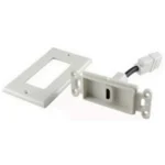 Tapa (Faceplate) HDMI 1 Puerto Hembra + 4 Cavidades