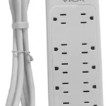 Barra Multicontacto Vica Multicontacto 9P De 10 Salidas/125V/15A/1.2M/3Xusb-A/1Xusb-C