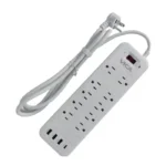 Barra Multicontacto Vica Multicontacto 9P De 10 Salidas/125V/15A/1.2M/3Xusb-A/1Xusb-C