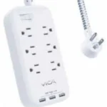 Barra Multicontacto Vica Multicontacto 9P De 10 Salidas/125V/15A/1.2M/3Xusb-A/1Xusb-C
