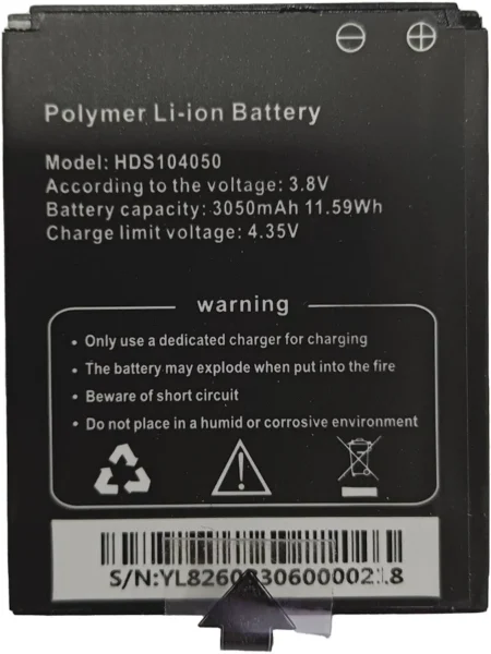 Bateria Epcom Xmrr3Battery/De Respaldo/Para Bodycam Xmr-R3