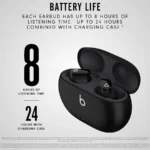 Beats Studio Buds Inalambricos Cancelacion Ruido Negro/Oro