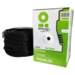 BOBINA CAT 6 CCA UTP 100 M GRIS BROBOTIX