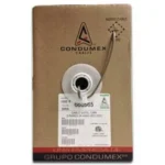 Bobina De Cable Cektel Condumex 660568 6 Pares/Calibre 24 Awg/Cmr/Gris/305M