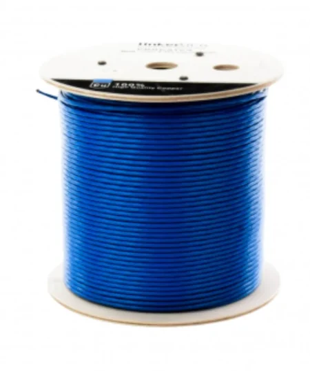 Bobina De Cable U/Utp Cat6A Linkedpro By Epcom Pro-Cat6A-R/Cmr/Soporta 10G-Baset Para Transmision De Frecuencias Hasta 500Mhz/Ul/305M (1000 Pies)/Azul