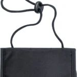 Delsey Bolso De Seguridad Negro Documentos Al Cuello
