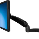Brazo Soporte Para 1 Monitor De Pared Con Ajuste De Altura .