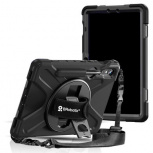 Funda Para Tablet Brobotix 406504 De Uso Rudo/Policarbonato/Con Correa/Giro 360/10.9″/Negro