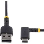 Cable 15Cm De Carga USB A USB C Acodado - USB 2.0 - Tipo C