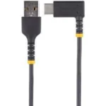 Cable 30Cm De Carga USB A USB C Acodado - USB 2.0 - Tipo C