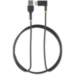 Cable 30Cm De Carga USB A USB C Acodado - USB 2.0 - Tipo C