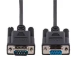Cable De Modem Nulo Startech 9Fmnm-3M-Rs232-Cable De 3M/Db9 Macho-Db9 Hembra/Negro