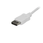 Cable Adaptador De 1.8M USB-C A A Displayport 4K 60Hz Blanco