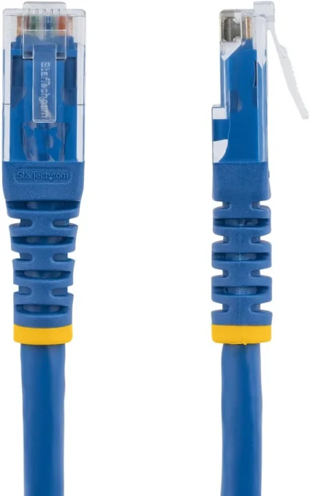 Cable 3M Gigabit Ethernet Red Cat6 Utp RJ45 Moldeado Morado .