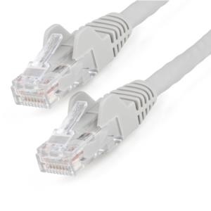 Cable Ethernet Cat 6 De 50Cm Lszh Patch Utp Sin Enganches Gris