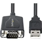 Cable USB Startech 1P3Fpc-USB-Serial De Db-9 Macho A USB A 2.0 Macho/90Cm/Negro