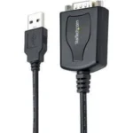 Cable USB Startech 1P3Fpc-USB-Serial De Db-9 Macho A USB A 2.0 Macho/90Cm/Negro