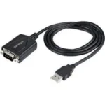 Cable USB Startech 1P3Fpc-USB-Serial De Db-9 Macho A USB A 2.0 Macho/90Cm/Negro