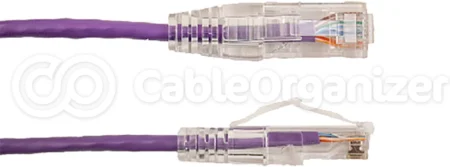 Cable Ethernet Cat6A Purpura 1.5M – Snagless – S-Ftp – Lszh