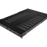 Charola Fija 1U 150Kg De Rack Ventilada De Profundidad Ajustable