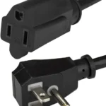 Cable 0.45M De Extension Plano Nema 5-15P A Nema 5-15R