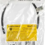 Cable 0.45M De Extension Plano Nema 5-15P A Nema 5-15R