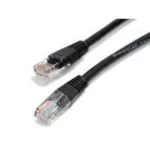 Cable 3M Negro Red 100Mbps Cat5E Ethernet RJ45 Snagless