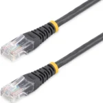 Cable 1.8M Red Fast Ethernet Cat5E Utp RJ45 Moldeado Negro .