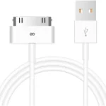 Cable 1M Conector Dock 30 Pin Ipad Ipod Iphone A USB Angulo Izq