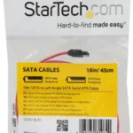 Cable 45Cm SATA Serial Ata En Angulo Recto Izquierdo Acodado