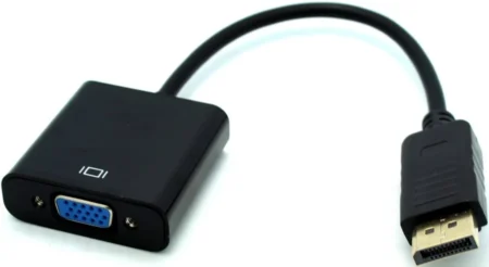 Adaptador Convertidor Video Dp Displayport A Vga Hembra 1920x12.0